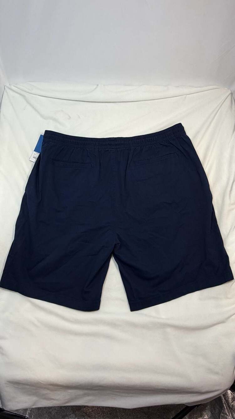 The Foundry Supply Co Shorts Size 3XLT Navy Blue Drawstring